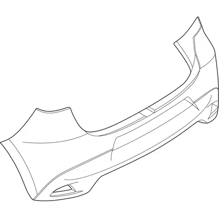 Orig. Mazda Stossf&auml;ngerverkleidung Dg7r50221bb