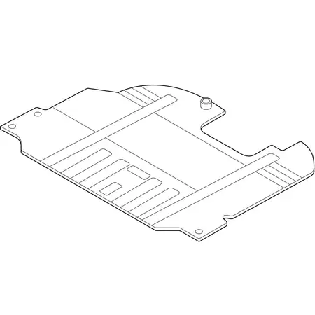 Orig. Hyundai Motorschutzblech 29110g4500
