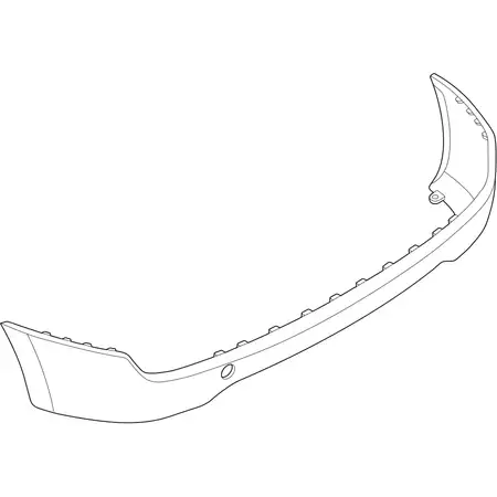 Orig. Hyundai Stossf&auml;nger Verkleidung Unten 866502y000