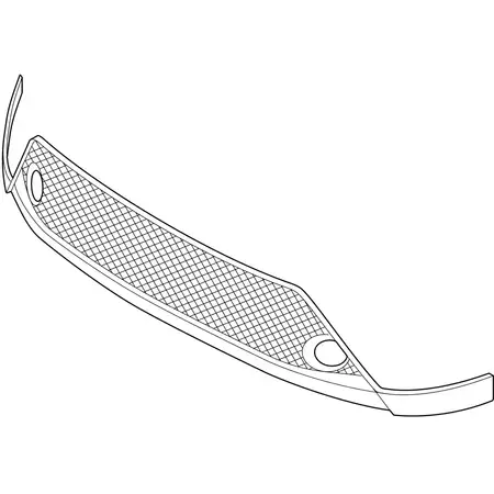 Orig. Toyota Stossf&auml;nger Verkleidung Unten 52129f4010