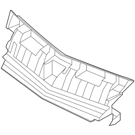 Orig. Renault Halter K&uuml;hlergrill 8200436706