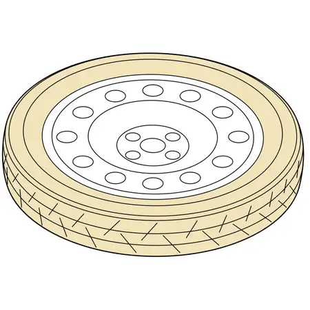 Orig. Toyota Felge Vorn 426110h010