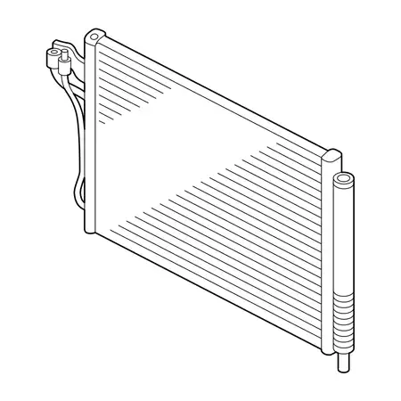 Orig. Hyundai Kondensator Klimaanlage 97606b9001