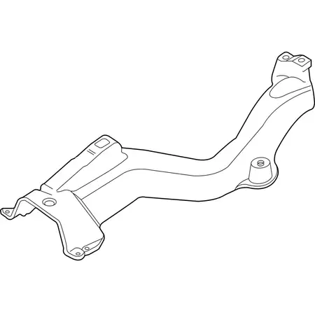 Orig. Renault Hitzeschutz Hauptschalld&auml;mpfer 747613595r