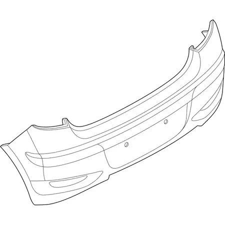 Orig. Hyundai Stossf&auml;ngerverkleidung 866110x220