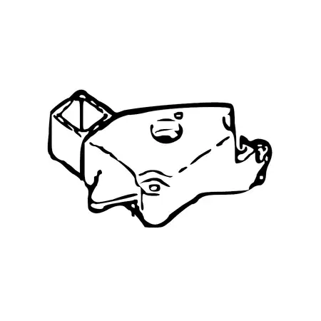 Orig. Renault Motortr&auml;ger Seitlich 7700432410