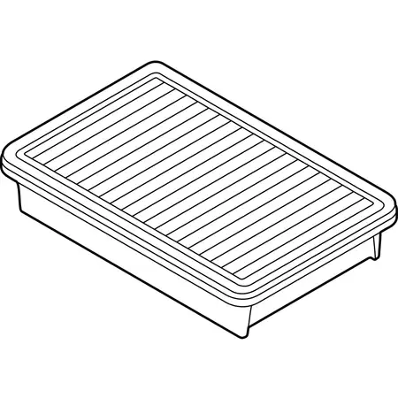 Orig. Mazda Luftfiltereinsatz Py8w133a0