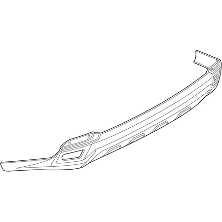 Orig. Toyota Stossf&auml;nger Verkleidung Unten