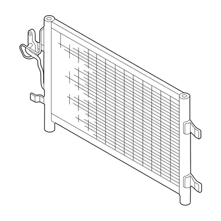 Orig. Hyundai Kondensator Klimaanlage Komplett 97606f2090