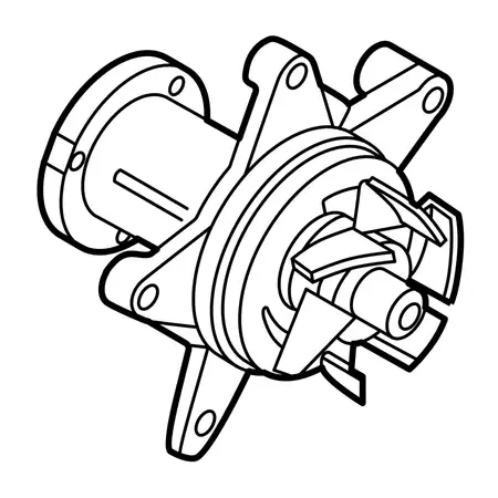 Orig. Hyundai Wasserpumpe 2510003040