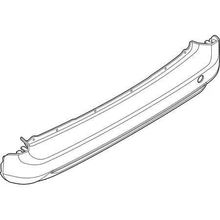 Orig. Toyota Stossf&auml;nger Mitte Su001a8795