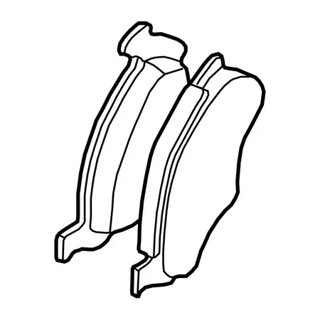 Orig. Renault Bremsklotzsatz 7711946172