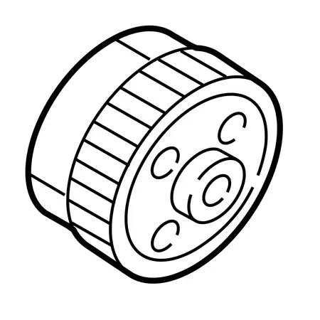 Orig. Renault Stirnrad Auslass 130259835r