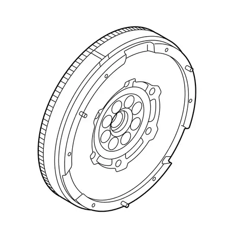 Orig. Mazda Zweimassenschwungrad S55016610a