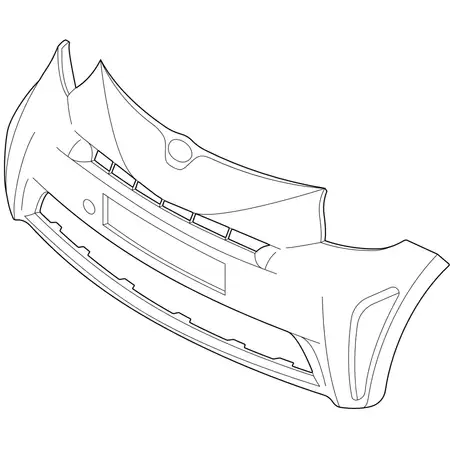 Orig. Toyota Stossf&auml;nger Verkleidung