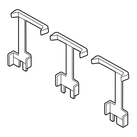 Orig. Renault Luftf&uuml;hrungssatz 628103636r