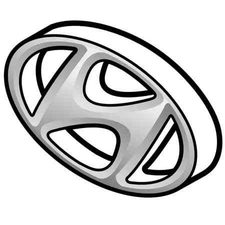 Orig. Hyundai Emblem 86300q0010