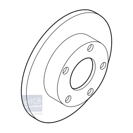 Orig. Jaguar Bremsscheibe Satz