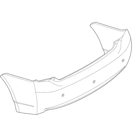 Orig. Toyota Stossf&auml;ngerverkleidung 5215947916