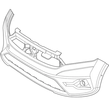 Orig. Renault Stossf&auml;nger Verkleidung 620106180y