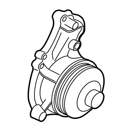 Orig. Toyota Wasserpumpe 1610080014