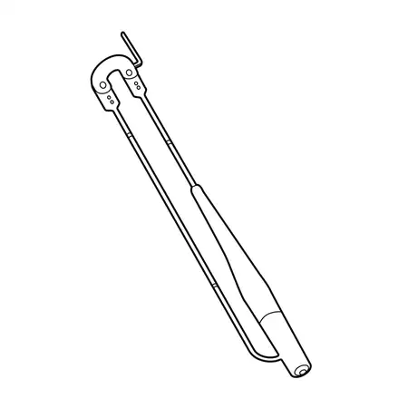 Orig. Toyota Scheibenwischerarm