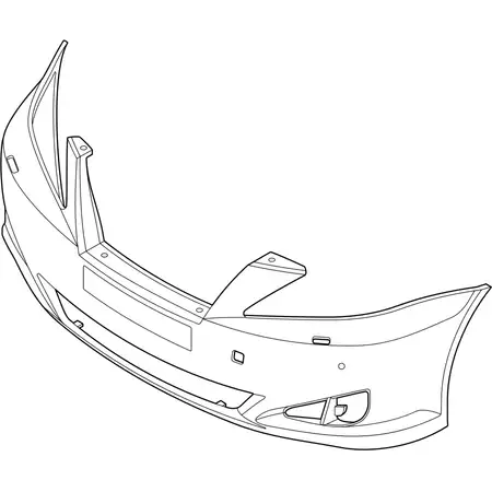 Orig. Toyota Stossf&auml;nger Verkleidung