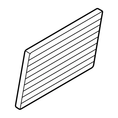 Orig. Renault Pollenfiltereinsatz 272775xa0a