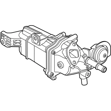 Orig. Renault Abgasr&uuml;ckf&uuml;hrungsventil 147357086r