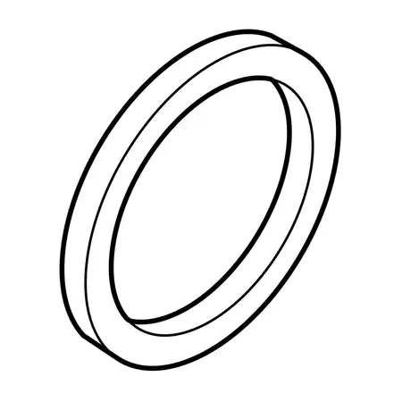 Orig. Hyundai Kurbelwellendichtring (schwungrad) 2144303011