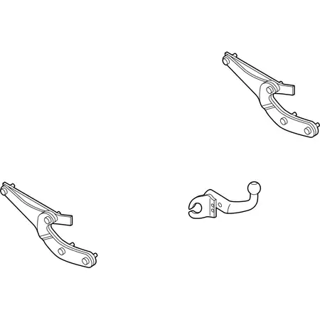 Orig. Renault Anh&auml;ngerkupplung Abnehmbar 511998833r