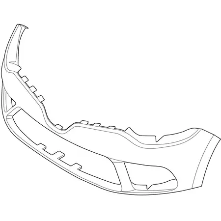 Orig. Renault Stossf&auml;nger Mit Spoiler 601986189r