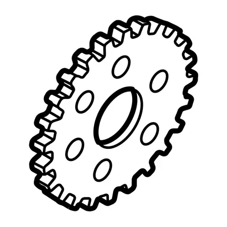 Orig. Land Rover Stirnrad