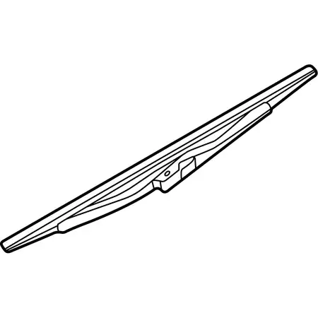 Orig. Land Rover Scheibenwischerblatt Hinten Lr049843