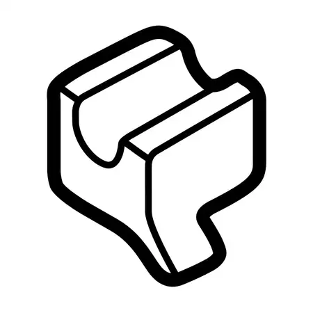 Orig. Toyota Halteklammer Deckelst&uuml;tze 5345420020