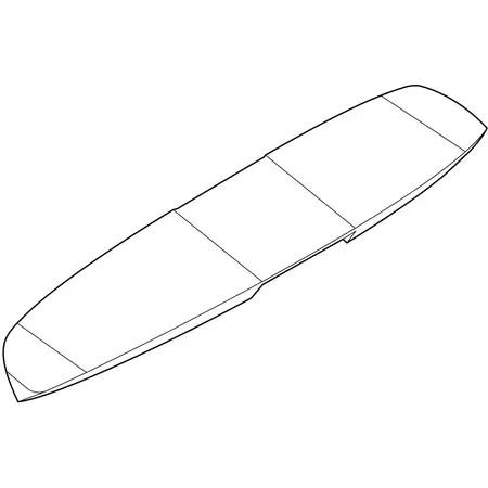 Orig. Renault Heckspoiler Oben 8201736344