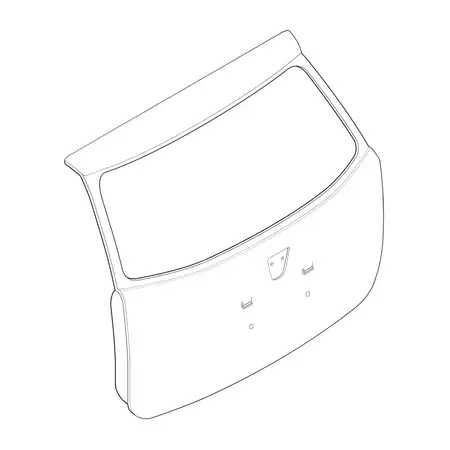 Orig. Renault Heckklappe 901000172r