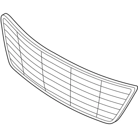 Orig. Toyota Luftgitter Unten 531120d210