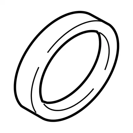 Orig. Mazda Kurbelwellendichtring (schwungrad) Bp0511312