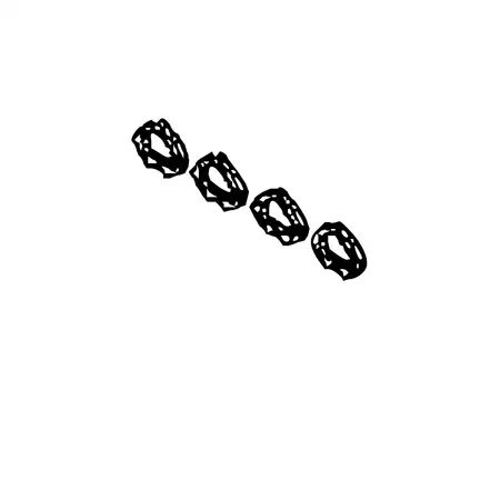 Orig. Renault Ansaugkr&uuml;mmerdichtung 140357308r