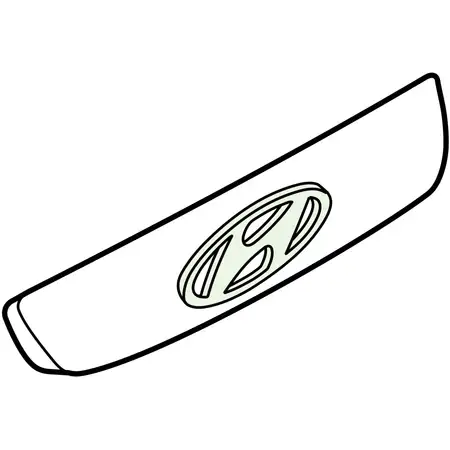Orig. Hyundai Griff/griffleiste 87311j9100