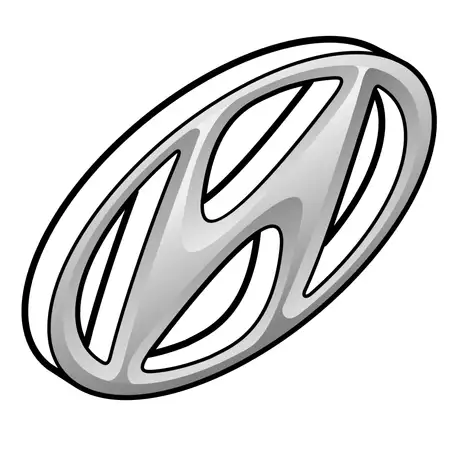 Orig. Hyundai Firmenemblem 86300j9000