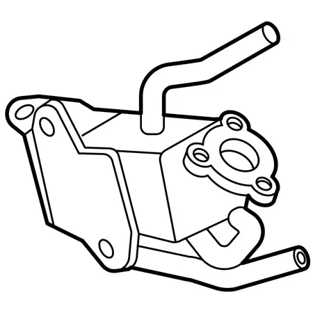 Orig. Hyundai Abgask&uuml;hler (agr) 284602m800