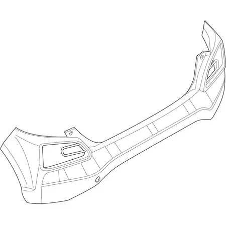 Orig. Hyundai Stossf&auml;ngerverkleidung 86610j9101