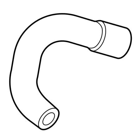 Orig. Fiat R&uuml;cklaufschlauch W&auml;rmetauscher 46722560