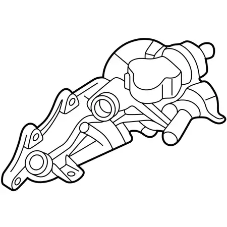 Orig. Renault Thermostatgeh&auml;use Mit Thermostat 110608635r