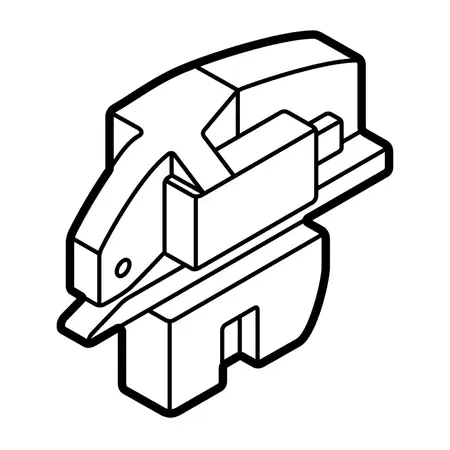 Orig. Renault Heckt&uuml;rschloss Mit Zentralverriegelung 846304010r