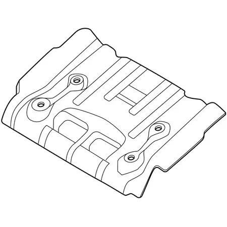 Orig. Mazda Hitzeschutz Nachschalld&auml;mpfer Kd5356451