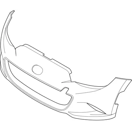 Orig. Mazda Stossf&auml;nger Verkleidung Nay35003xbb