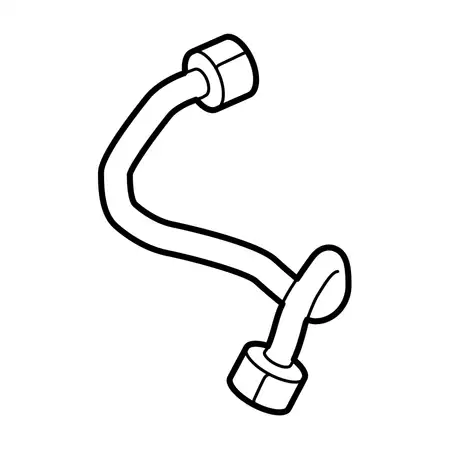 Orig. Mazda Dieseleinspritzleitung Zyl. 1 Sh0113g10